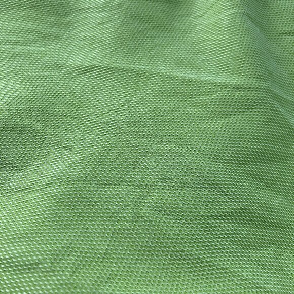 Cotton Reel Shirt Mens XL Green 100% Silk Short Sleeve Camp Button Up Hawaiian - Picture 8 of 8